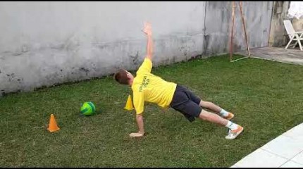Treino 8 de Futsal com o auxiliar da Escolinha Luiz Henrique para todas as idades